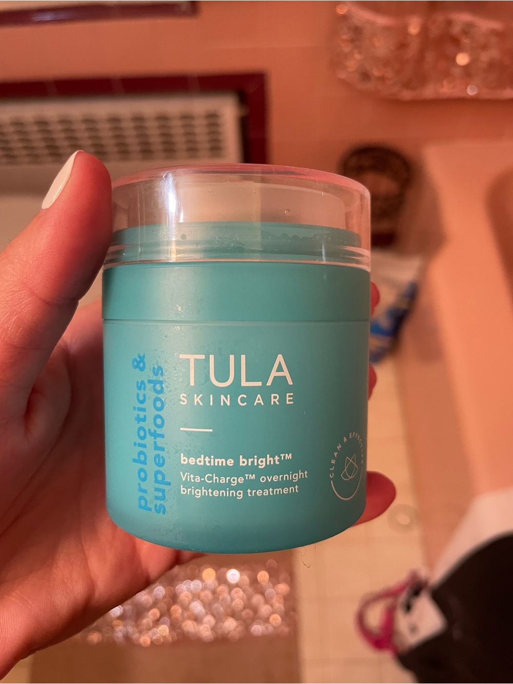 Tula Skincare Bedtime Bright Overnight Treatment. Used once or twice.